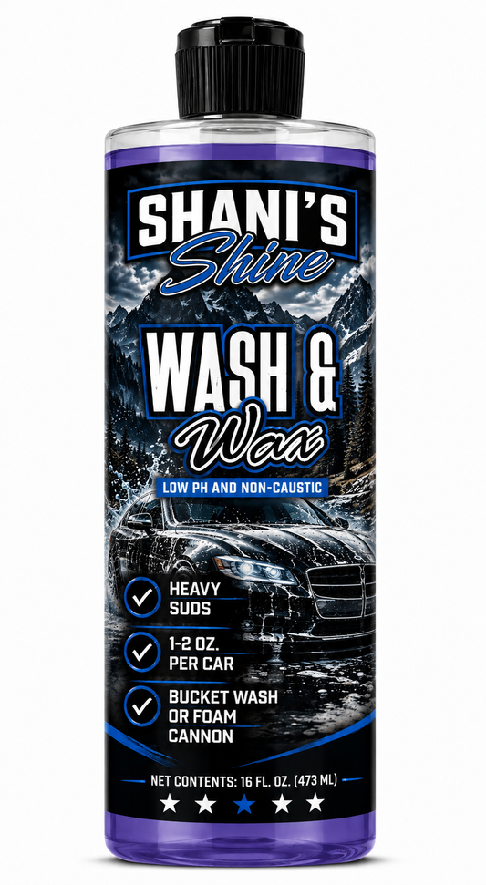 Shani's Shine Hi Foam Wash and Wax
