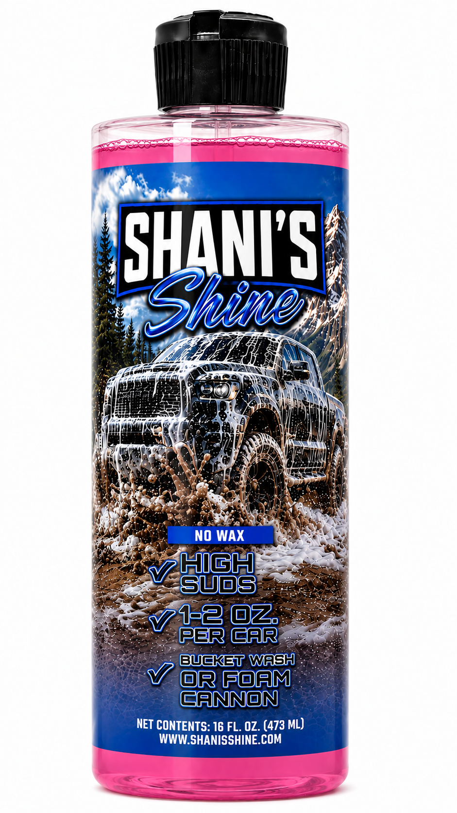 Shani's Shine High Foam Soap (No Wax)