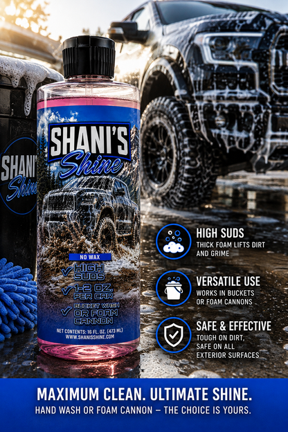 Shani's Shine High Foam Soap (No Wax)